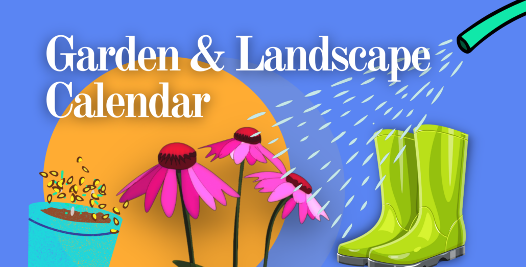 Annual Landscape Calendar Header